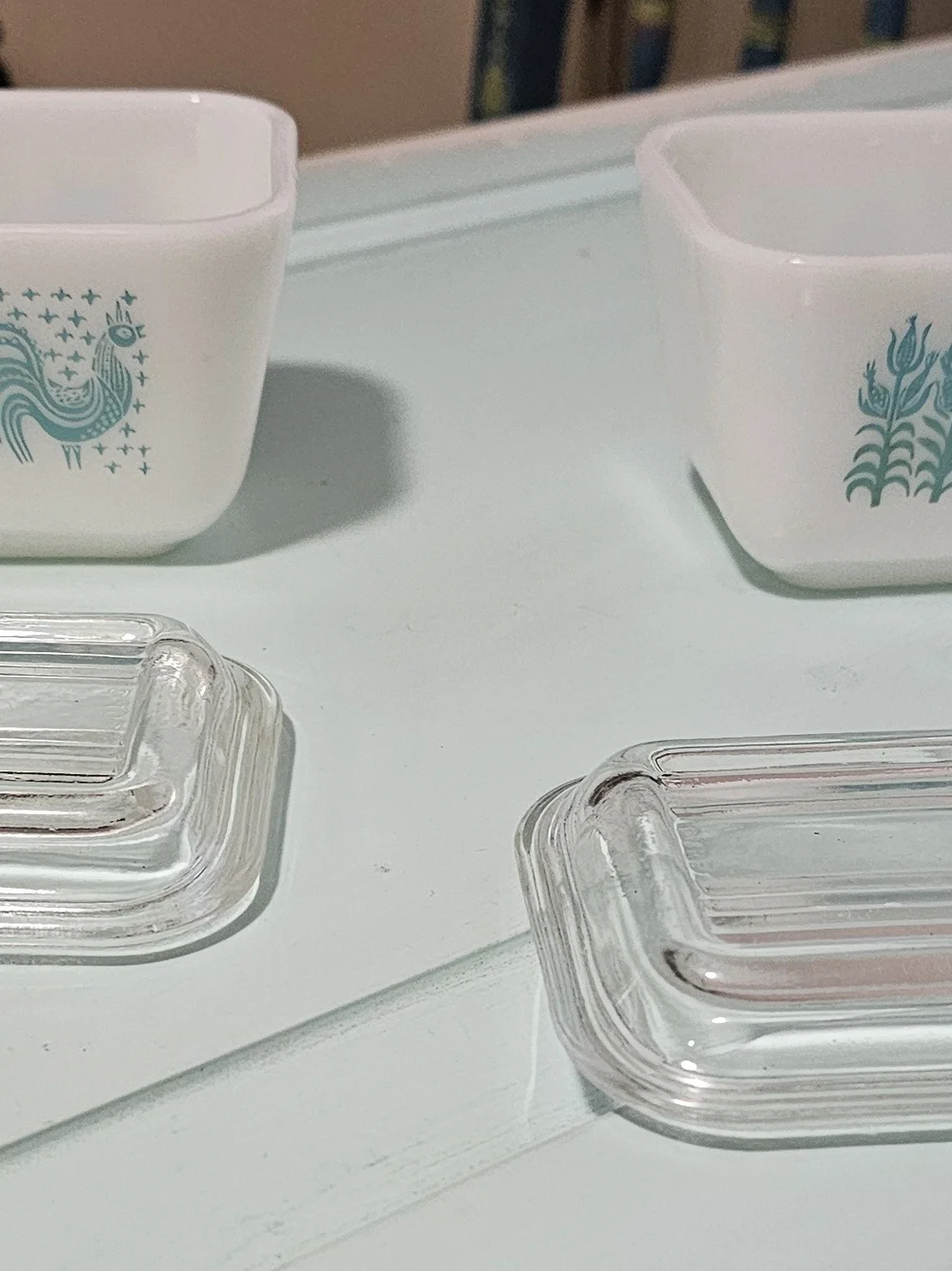 Vintage Pyrex Amish Butterprint Dishes